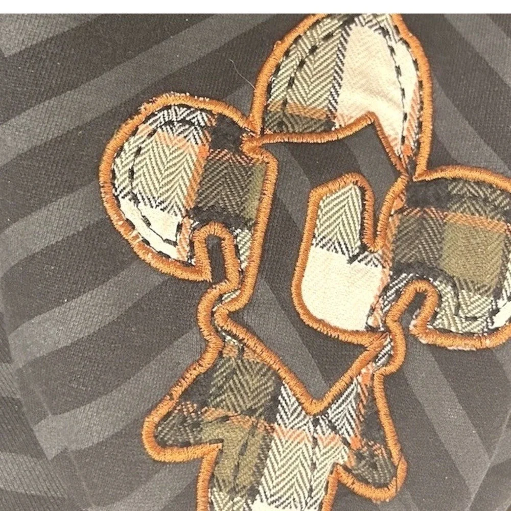 Rare Unique COOGI Mens Sz. 4XL Full Zip Hoodie‎ Multicolor Retro Print Logo Hood